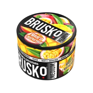 Табак Brusko Medium, 50гр "Манго с маракуйей"